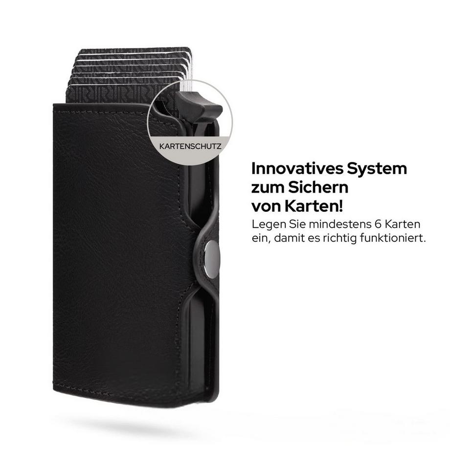 Only-bags.store Portacarte protetto con protezione RFID  