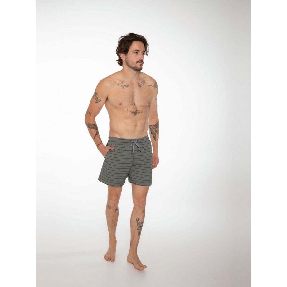 PROTEST Pantaloncini da spiaggia a righe Sharif  