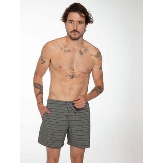 PROTEST Sharif Gestreifte Strandshorts  