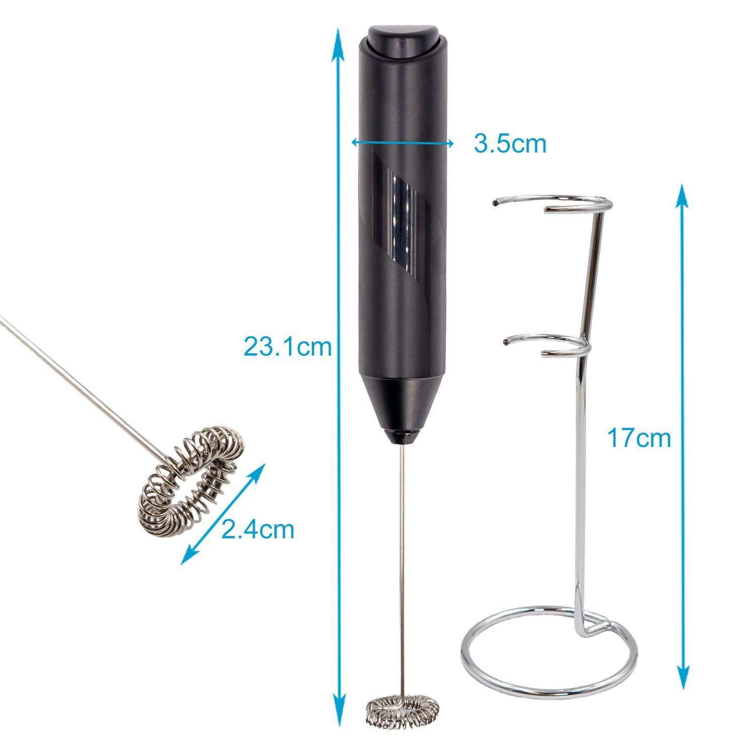 Intirilife Intirilife Elektrischer Milchaufschäumer mit Halterung  