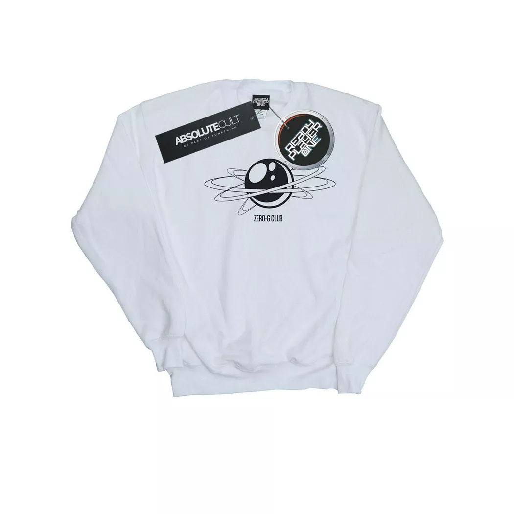 Ready Player One - Zero G Club Sweatshirt, 140/146, Weiss