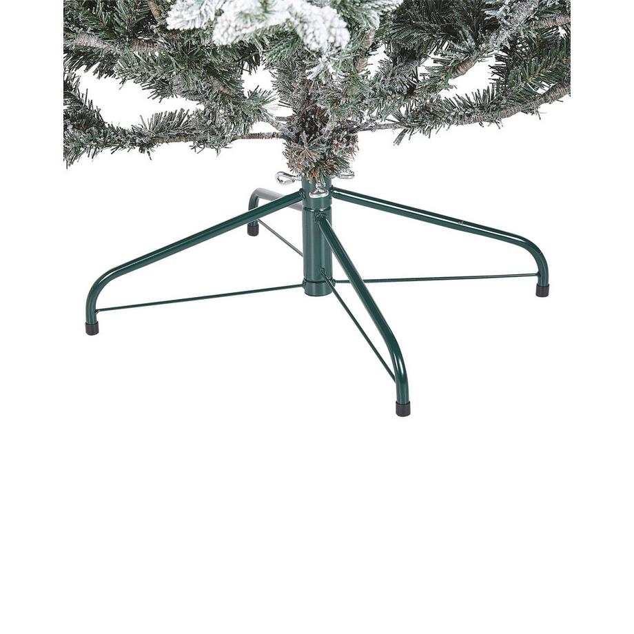 Beliani Albero natalizio innevato en Materiale sintetico Glamour BRISCO  