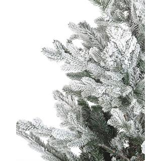 Beliani Albero natalizio innevato en Materiale sintetico Glamour BRISCO  