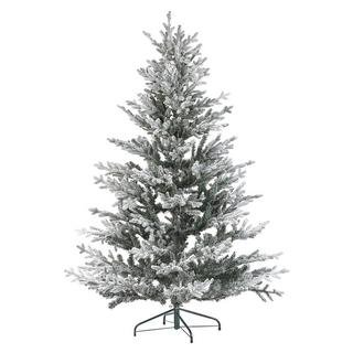 Beliani Albero natalizio innevato en Materiale sintetico Glamour BRISCO  