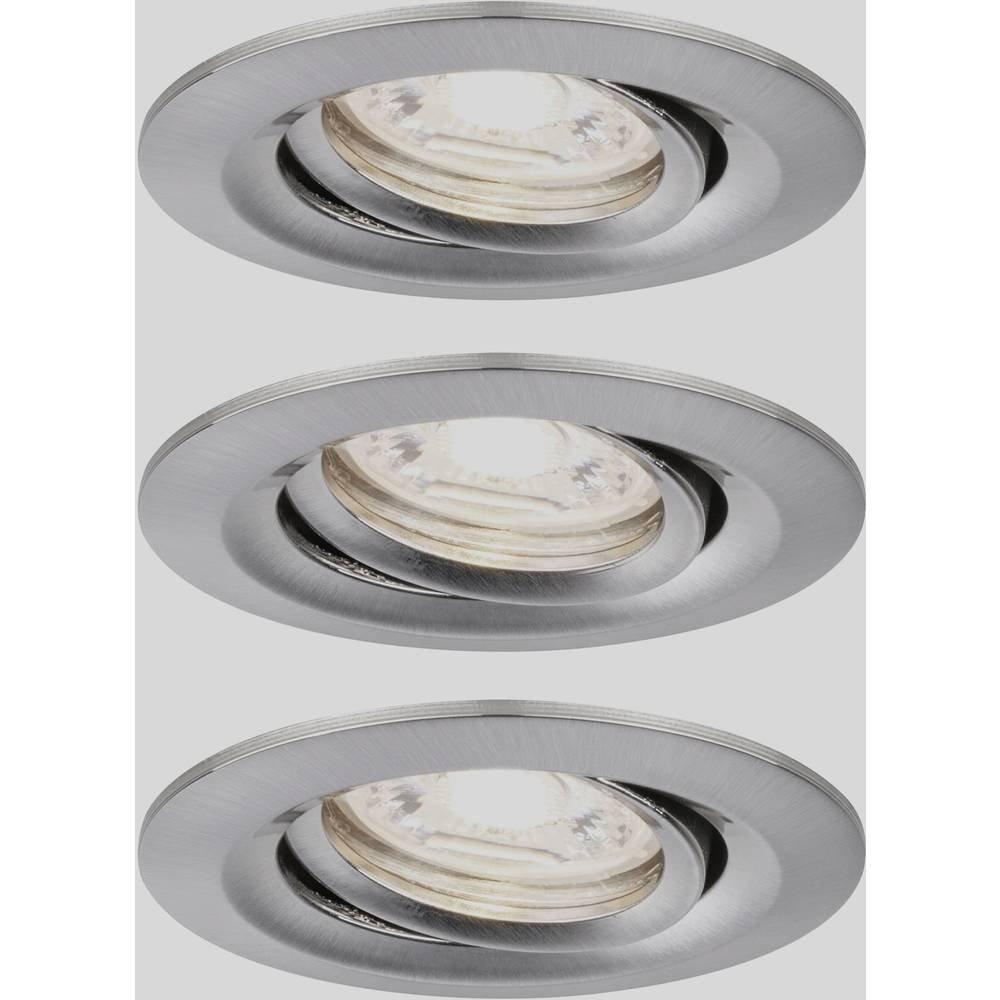 Image of EBL Nova mini Coin rund schwenkbar LED 3x4W 310lm gebürstet/Alu EBL Nova mini Coin rund schwenkbar LED 3x4W 310lm gebürstet/Alu