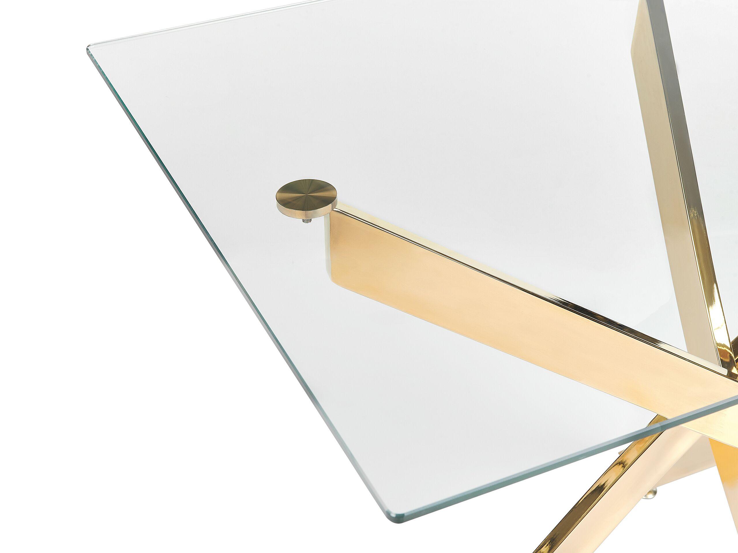 Beliani Esstisch aus Sicherheitsglas Modern MARAMO  