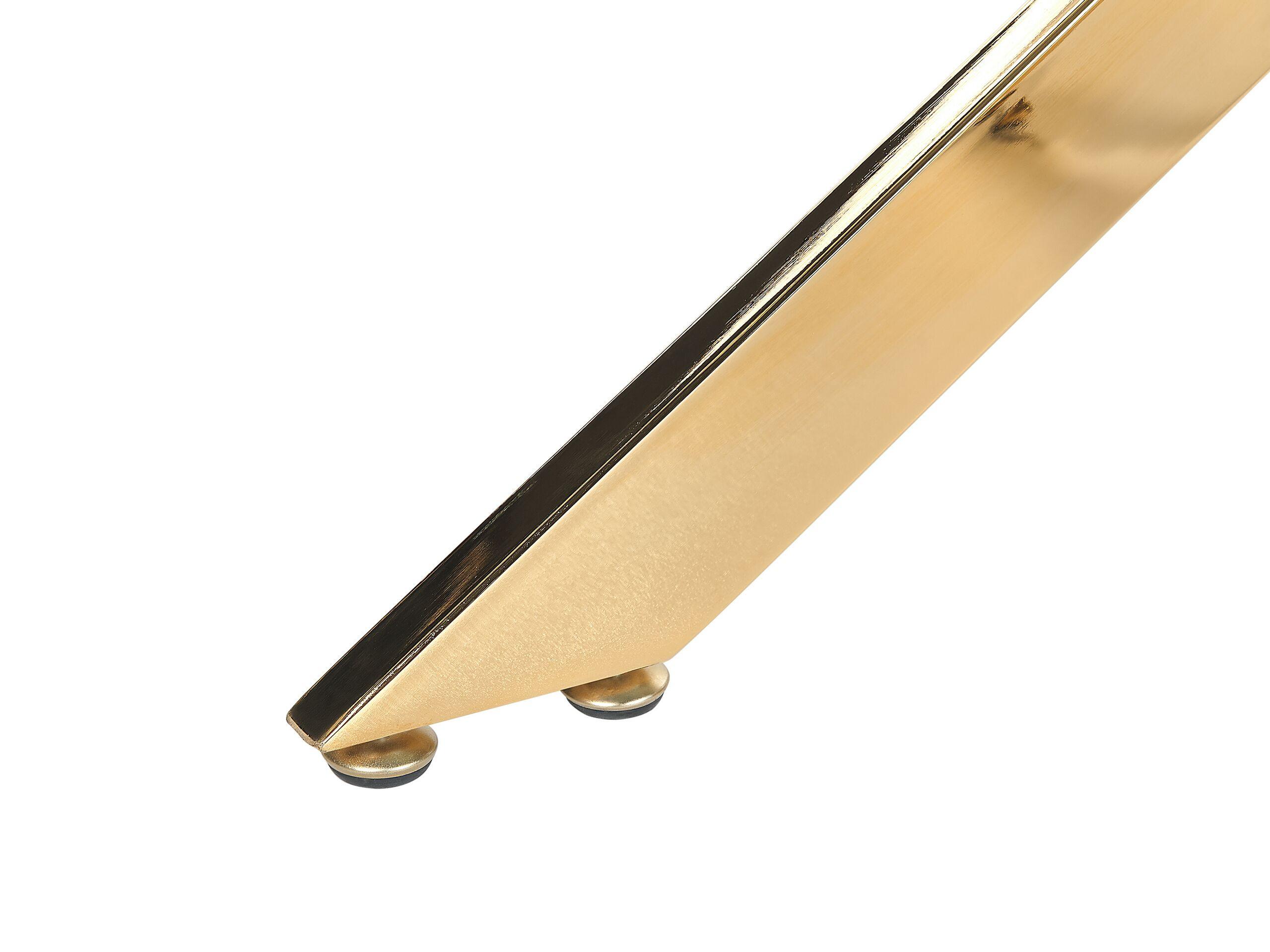 Beliani Esstisch aus Sicherheitsglas Modern MARAMO  