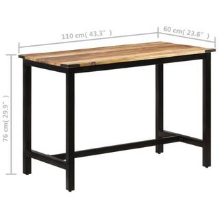 VidaXL Table de salle à manger bois  