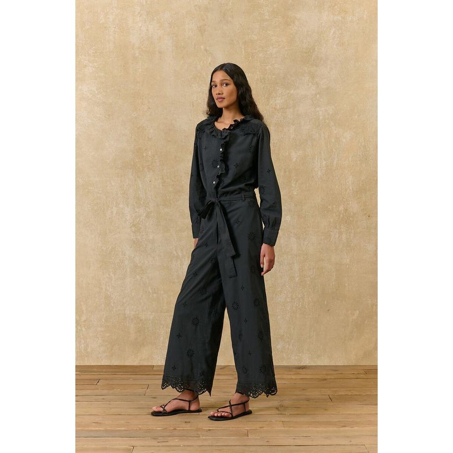 Bestickter Hosenanzug VERONIQUE