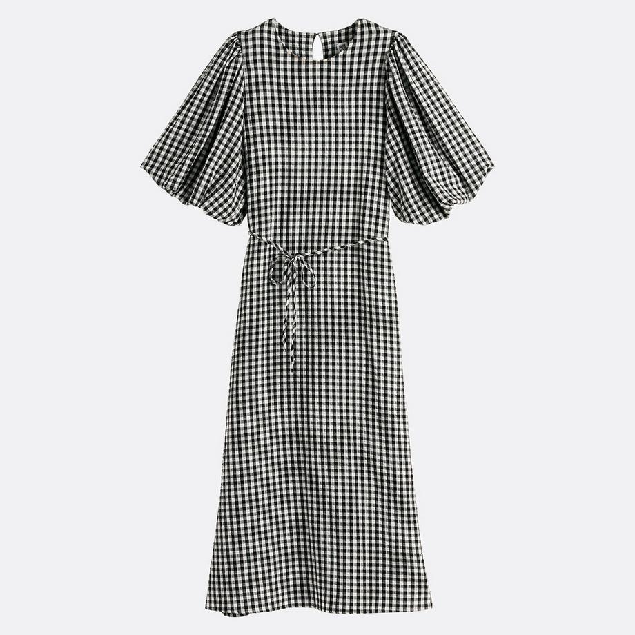 La Redoute Collections Ausgestelltes Vichy Kleid  