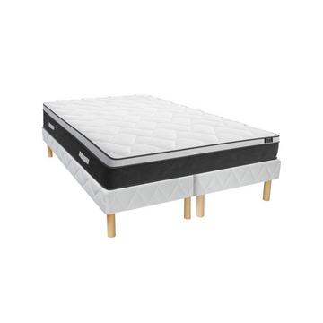 Ensemble Sommier + Matelas ressorts ensachés mémoire de forme ASTRIA Art Collection de DREAMEA 0