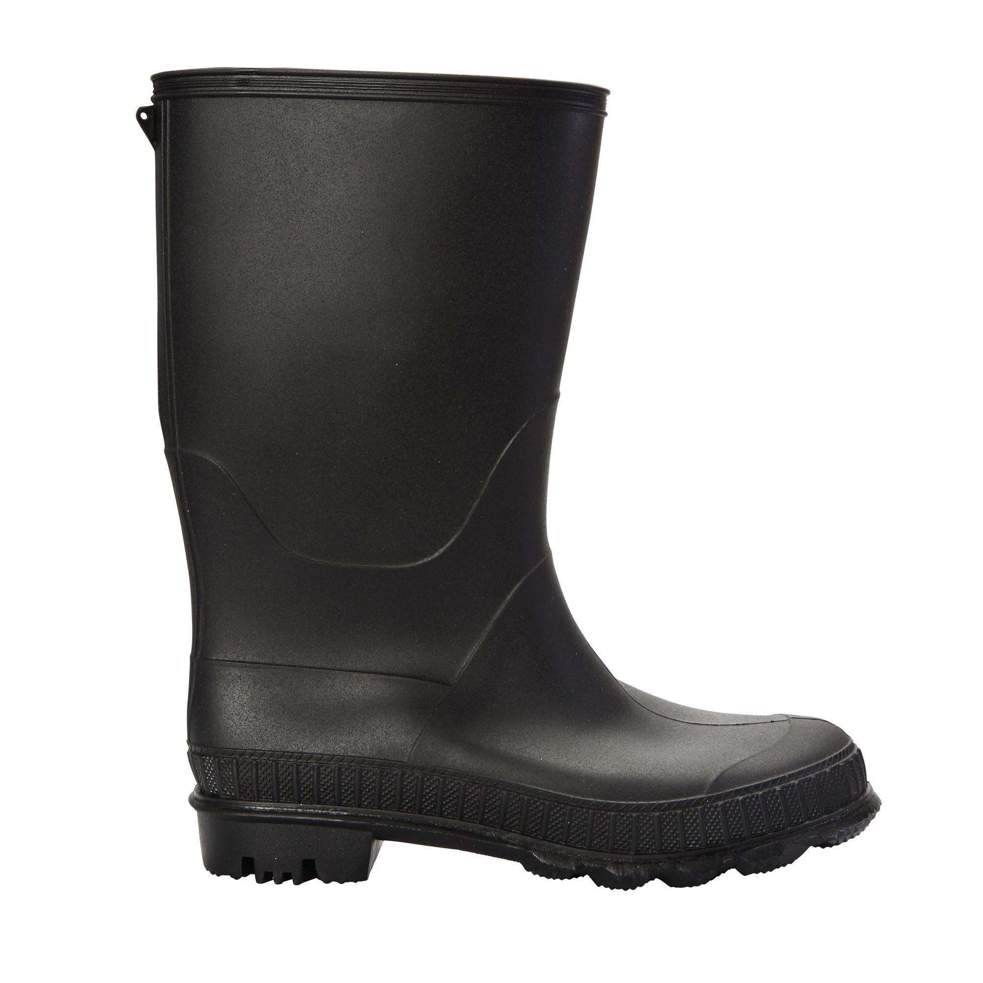 Image of Gummistiefel, Unifarben Unisex Schwarz 25.5
