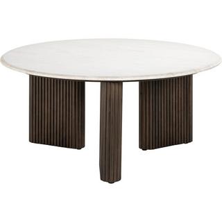 mutoni Table basse Mayfield marbre ronde 90  