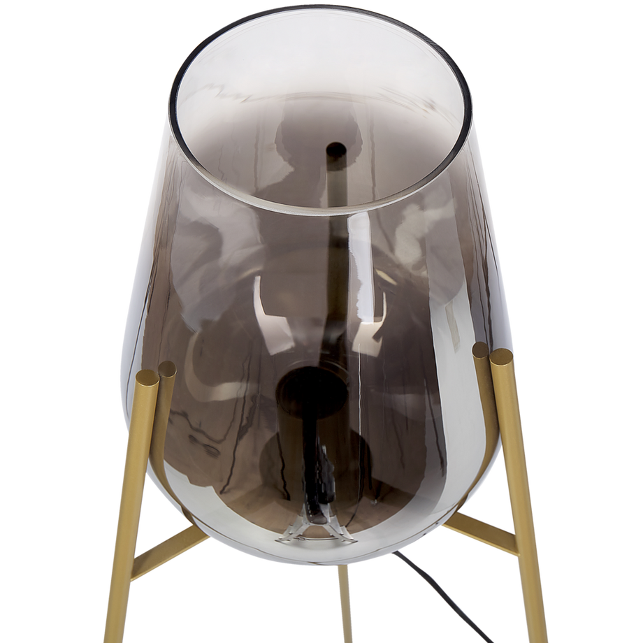 Beliani Lampada da terra en Acciaio  MENA  