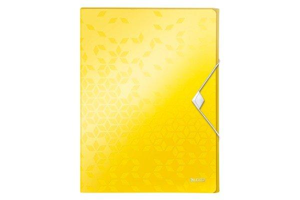 Image of LEITZ Ablagebox WOW PP 4629-00-16 gelb 250x330x37mm LEITZ Ablagebox WOW PP 4629-00-16 gelb 250x330x37mm