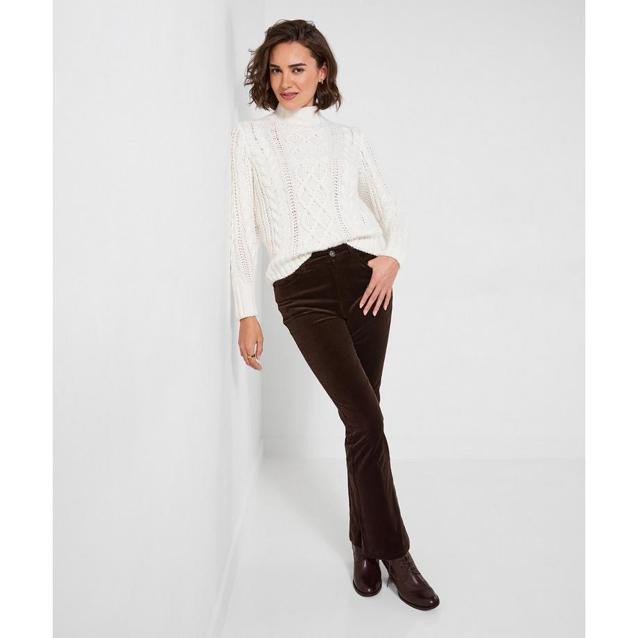 Joe Browns Pantaloni Bootcut Lussuosi in Moleskin  