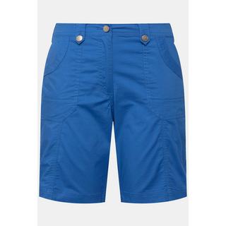 Ulla Popken  Cargo-Bermuda, Komfortbund, 4-Pocket-Schnitt 