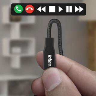 Avizar  Ecouteurs filaires USB C Inkax - Noir 
