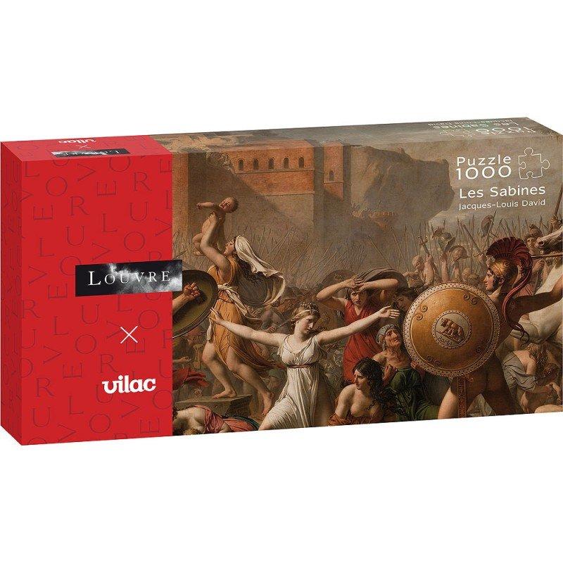 Image of Puzzle Les Sabines 1000 Teile - Musée du Louvre Braun