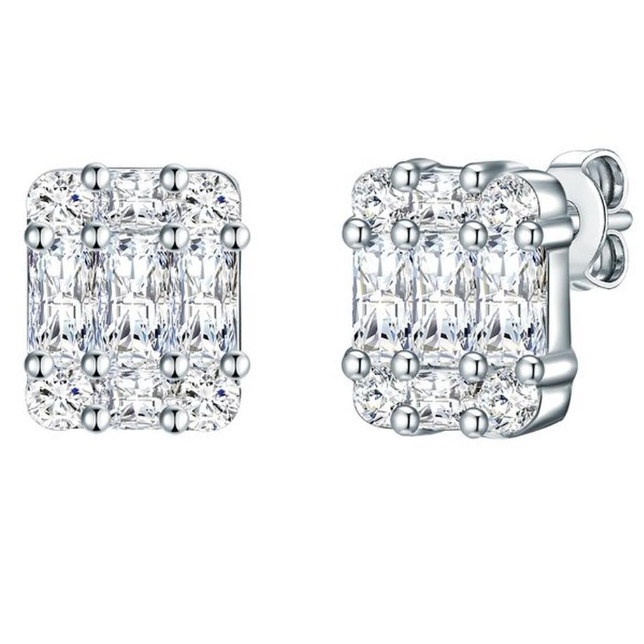 Femme Puces d'oreilles en argent