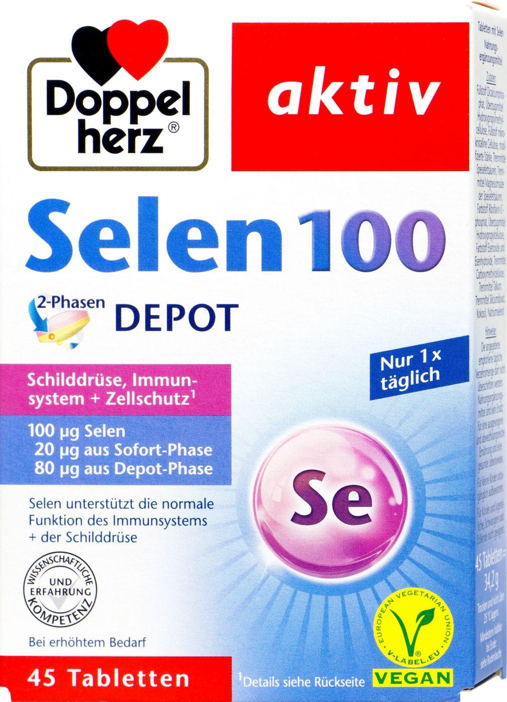 Doppelherz  Doppelherz Selen 100 Depot 