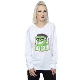 MARVEL  Avengers Endgame Say Green Sweatshirt 