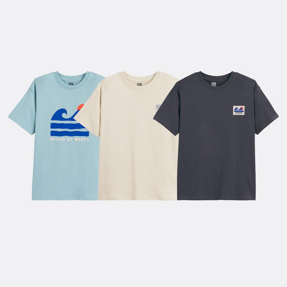 La Redoute Collections  3er-Pack T-Shirts 