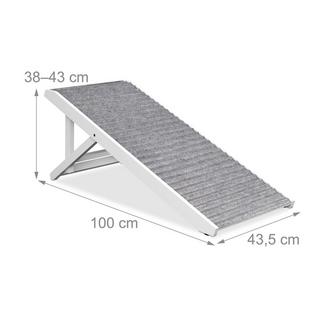 B2X  Rampe pour chien réglable en hauteur 