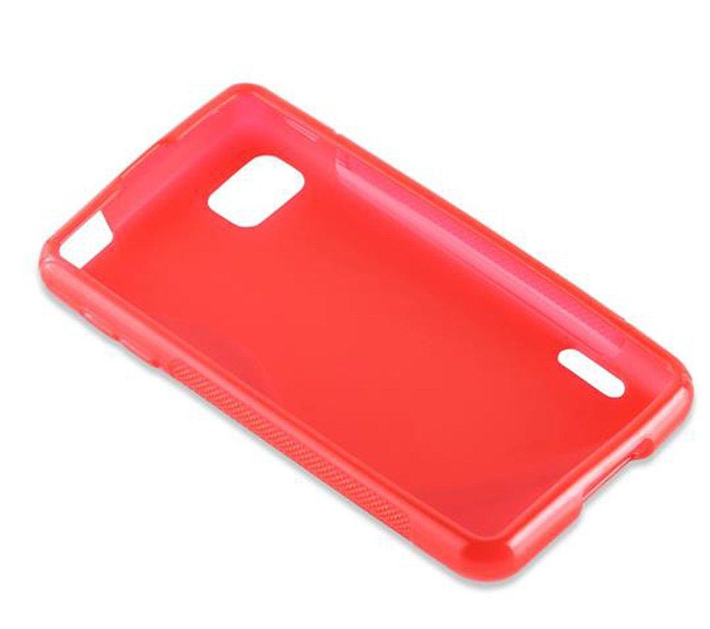 Cadorabo  Housse compatible avec LG OPTIMUS F3 - Coque de protection en silicone TPU flexible au design S-Line 