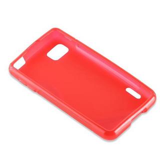 Cadorabo  Housse compatible avec LG OPTIMUS F3 - Coque de protection en silicone TPU flexible au design S-Line 