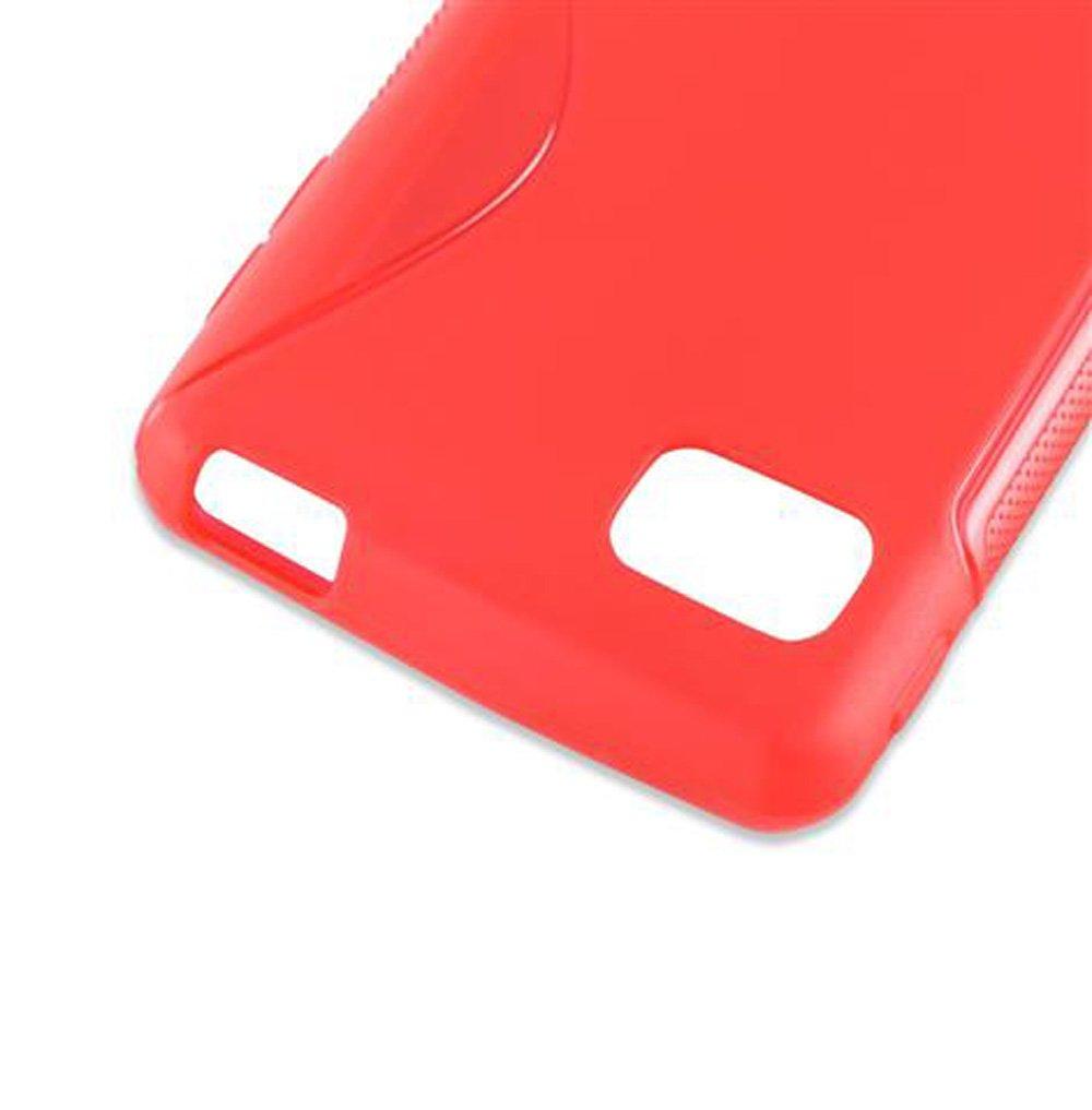 Cadorabo  Housse compatible avec LG OPTIMUS F3 - Coque de protection en silicone TPU flexible au design S-Line 