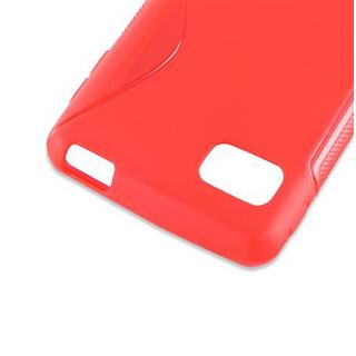 Cadorabo  Housse compatible avec LG OPTIMUS F3 - Coque de protection en silicone TPU flexible au design S-Line 