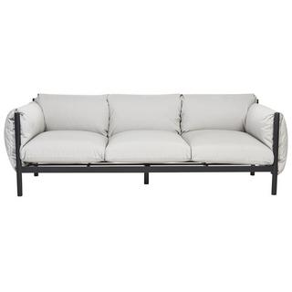 Beliani 3-Sitzer Sofa mit Sesseln aus Aluminium Modern ESPERIA  