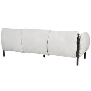 Beliani 3-Sitzer Sofa mit Sesseln aus Aluminium Modern ESPERIA  