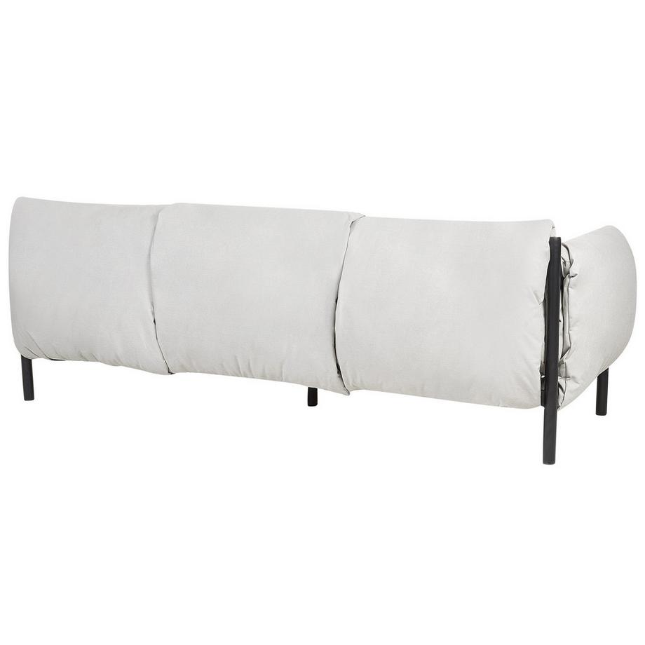 Beliani 3-Sitzer Sofa mit Sesseln aus Aluminium  ESPERIA  