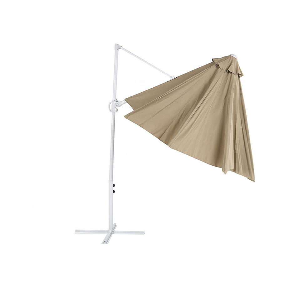 Beliani Ampelschirm aus Stoff SAVONA II  