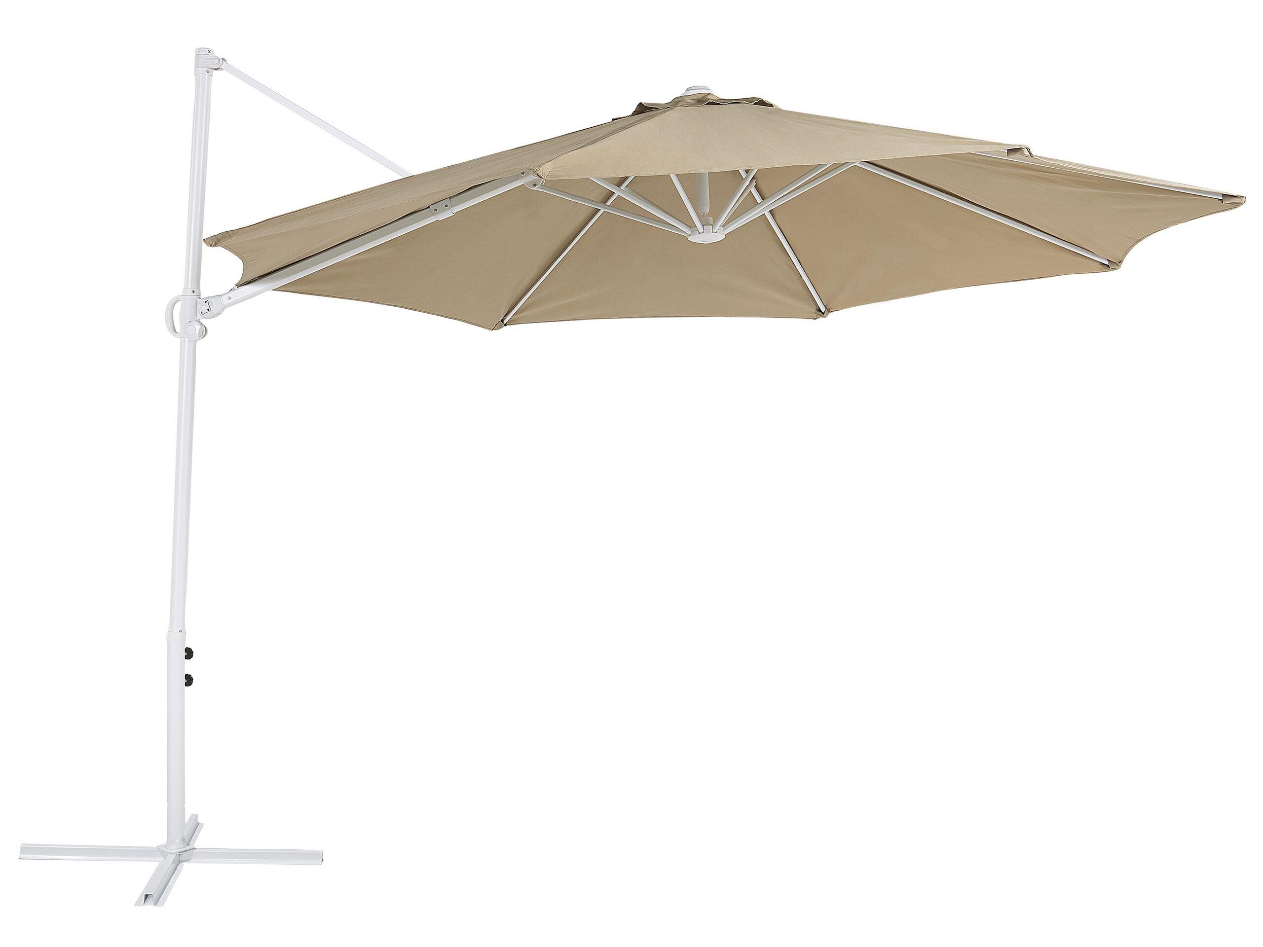 Beliani Parasol suspendu en Polyester SAVONA II  