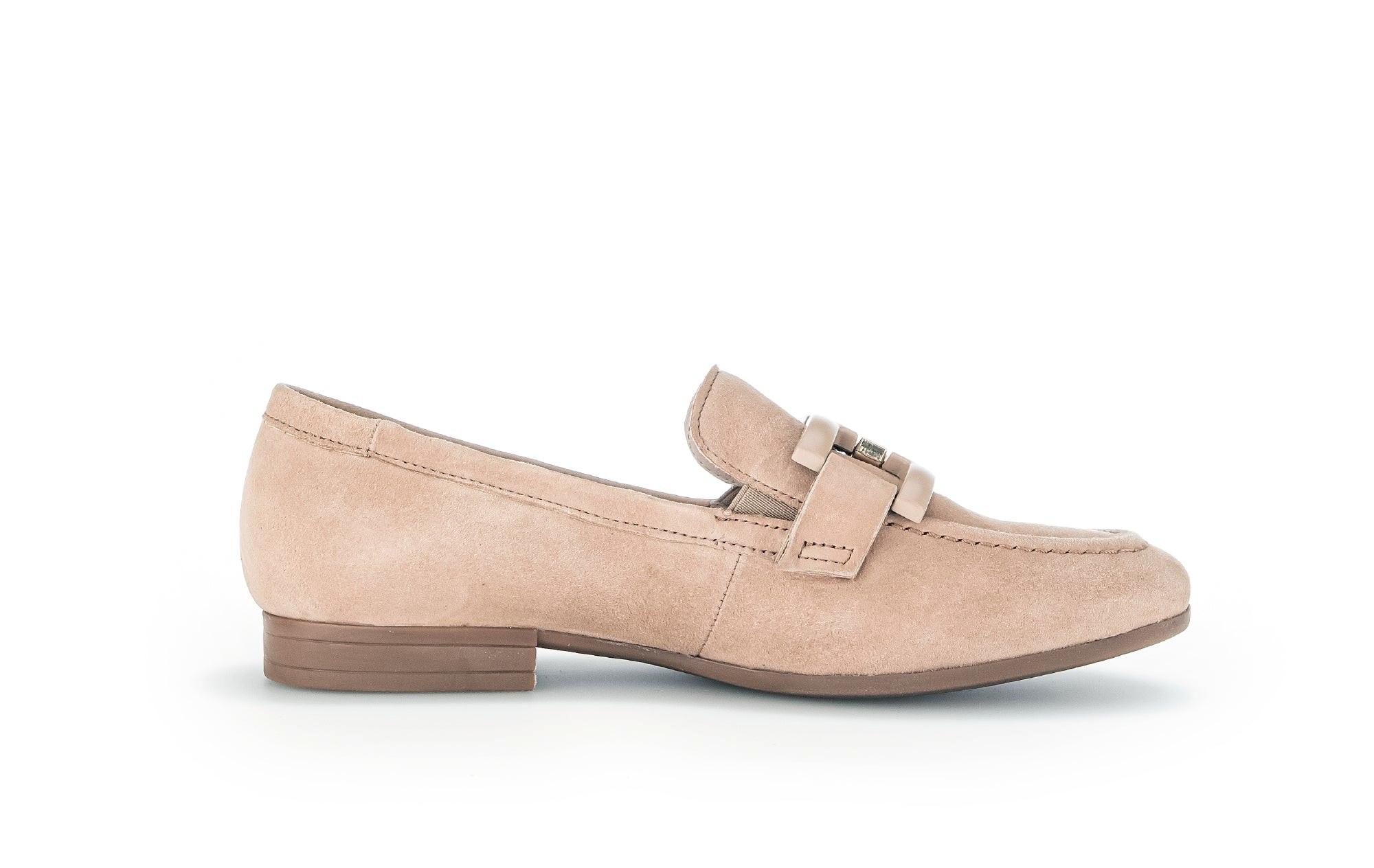 Image of - Wildleder Loafer Damen Beige 38.5