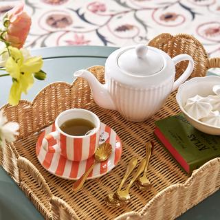 La Redoute Intérieurs 2er-Set Tassen und Untertassen Darcy  