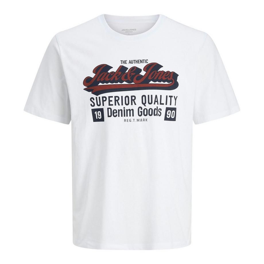 JACK & JONES  Maglietta Uomini Confezione da 5 Vestibilità confortevole-JJELOGO TEE O-NECK 5PK 