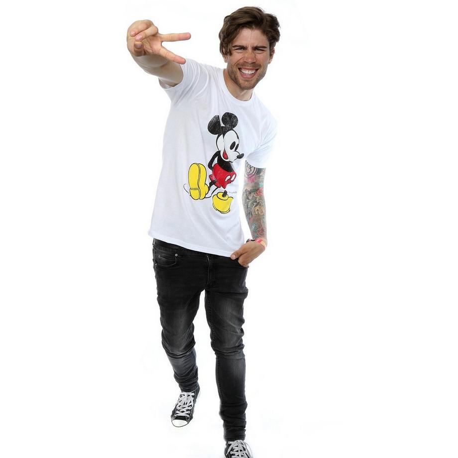 Disney Mickey Mouse T-Shirt Stampata  