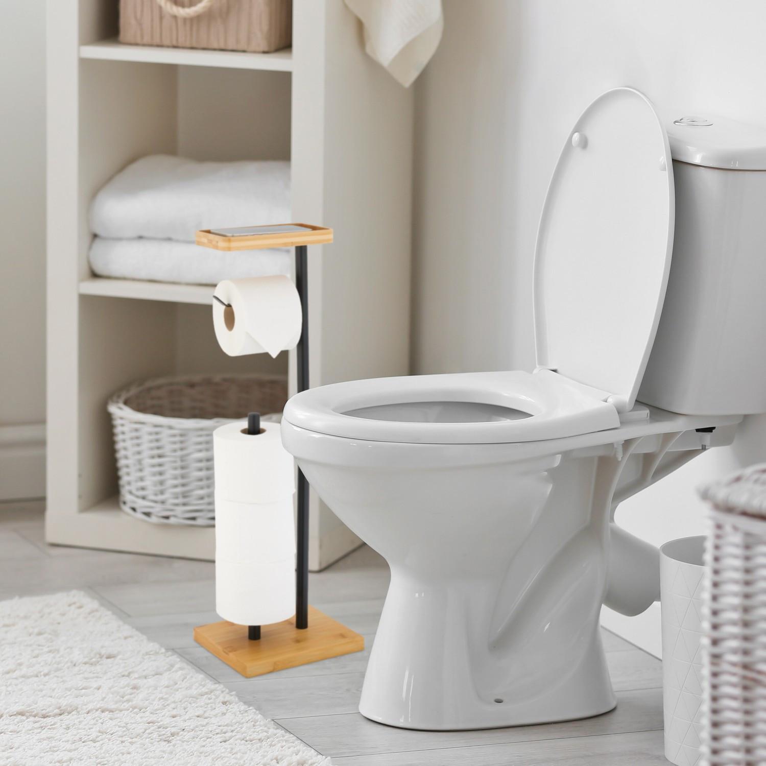 Northix Porte-papier toilette avec espace  