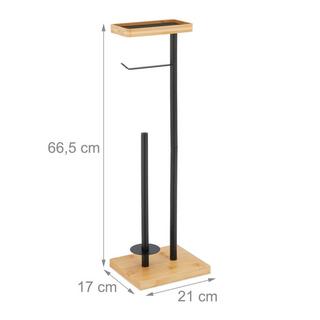 Northix Porte-papier toilette avec espace  