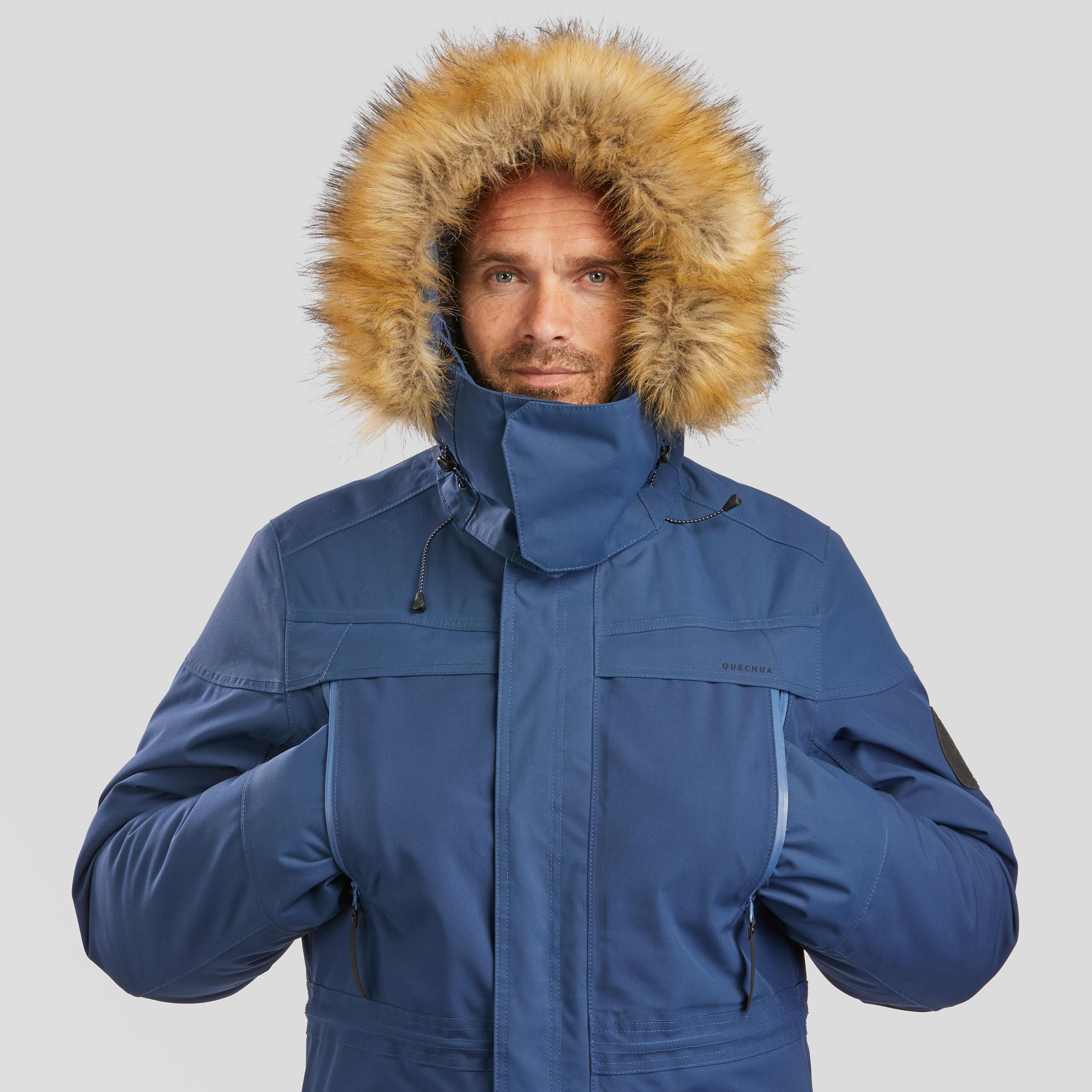 Image of Parka - Sh900 Herren Blau Bedruckt 52/2XL