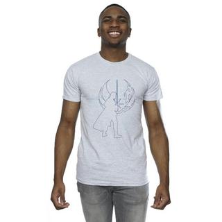 STAR WARS  Tshirt JEDI MASTER BALANCE 