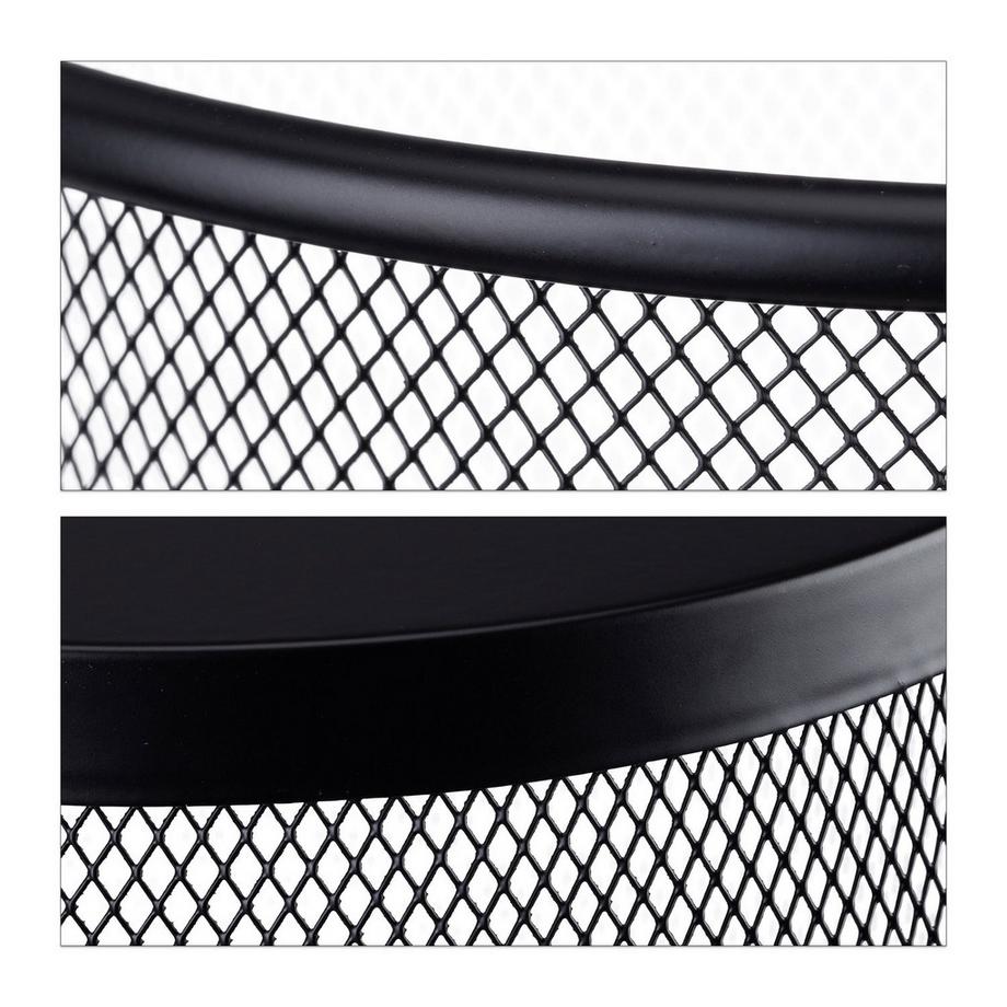 B2X Corbeille à papier en métal  