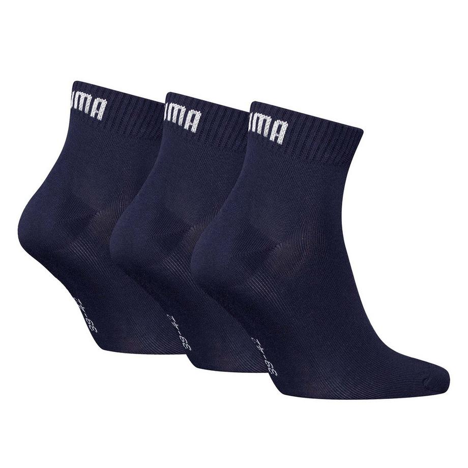 PUMA Quarter Plain 3P Sneaker Socken  