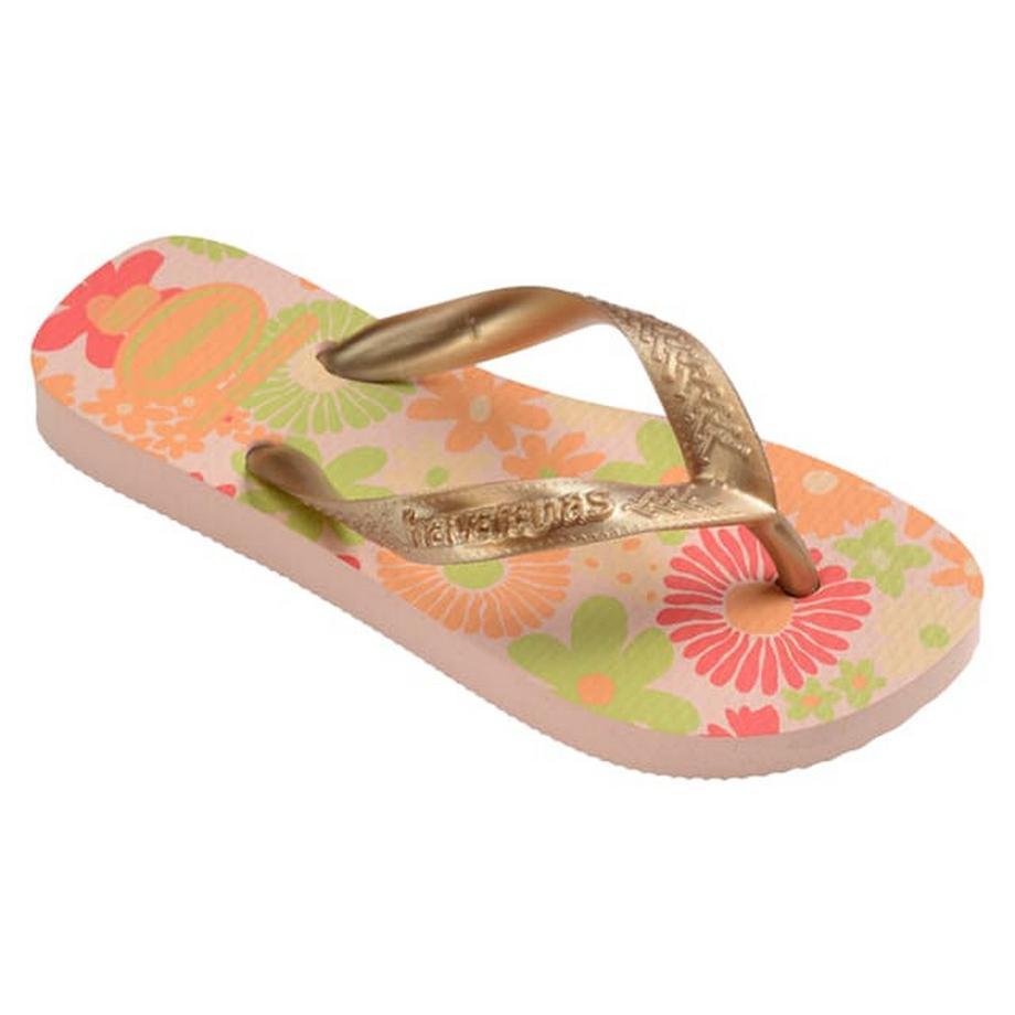 havaianas Kids Flores Flip Flops  