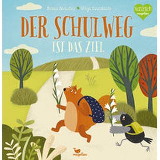 Der Schulweg ist das Ziel BÄrantas, Benas; Drude, Saskia (Übersetzung); KvieskaitÄ, Vilija (Illustrationen) Gebundene Ausgabe 