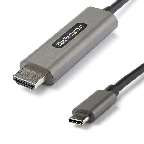 STARTECH.COM  StarTech.com Cavo adattatore USB C HDMI da 1m 4K 60Hz con HDR10 - Adattatore type C HDMI 4K Ultra HD - HDMI 2.0b - Video convertitore da USB-C a HDMI HDR per monitor/display - Modalità DP 1.4 Alt HBR3 